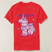 Unicorn Robot Classic T-shirt (Design voorkant)