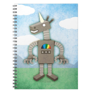 Unicorn Robot Notitieboek