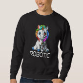 Unicorn Robot Robotic Cuddling Cyborg Trui (Voorkant)