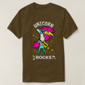 Unicorn Rocks I Love Unicorns T-shirt (Design voorkant)