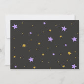 Unicorn Roller Skate Birthday Invitation Kaart (Achterkant)