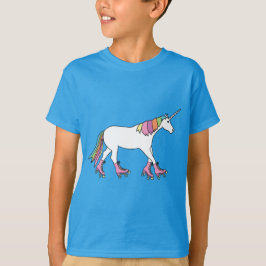 Unicorn Rollerskating T-shirt