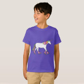 Unicorn Rollerskating T-shirt (Voorkant volledig)