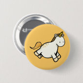 Unicorn Ronde Button 5,7 Cm (Voorkant /achterkant)