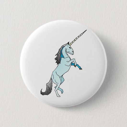 Unicorn Ronde Button 5,7 Cm (Voorkant)