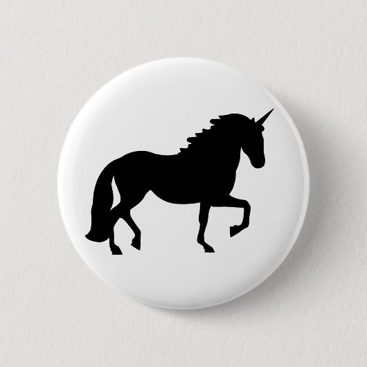 Unicorn Ronde Button 5,7 Cm (Voorkant)