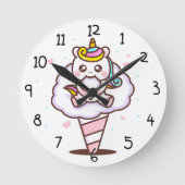 Unicorn Ronde Klok (Voorkant)