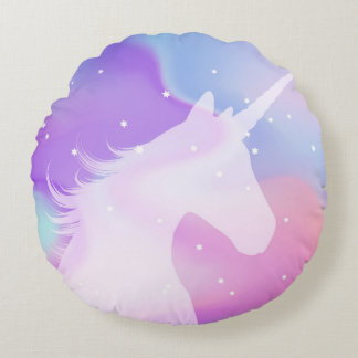 Unicorn - Round Pillow Rond Kussen