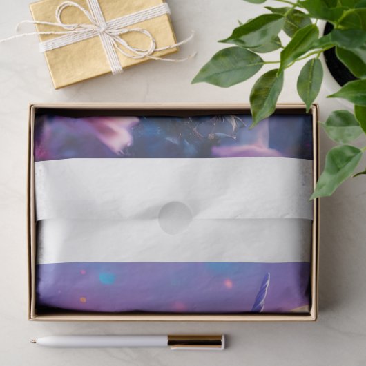 Unicorn-Rozen Tissuepapier (Geschenk)