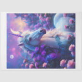 Unicorn-Rozen Tissuepapier (Voorkant)