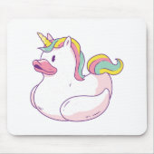 Unicorn Rubber Duck Muismat (Voorkant)