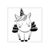 Unicorn Rubberstempel (Afrduk)