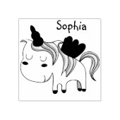 Unicorn Rubberstempel (Afrduk)