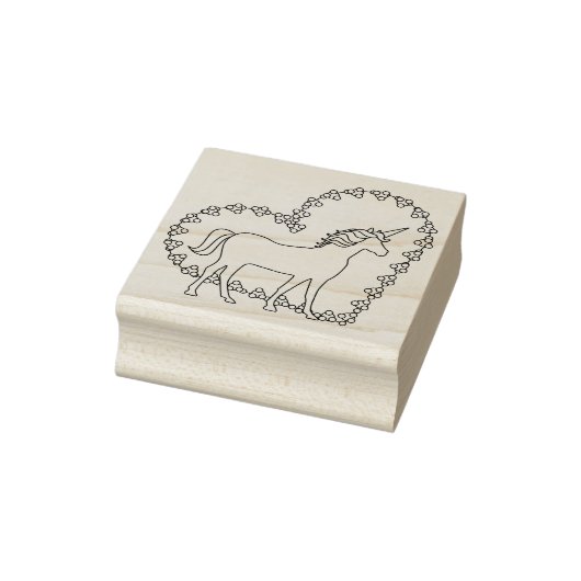 Unicorn Rubberstempel (Stempel)