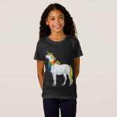Unicorn Scarf T-shirt (Voorkant volledig)