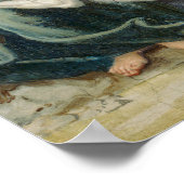 Unicorn schilderen Poster (Hoek)