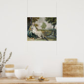 Unicorn schilderen Poster (Keuken)