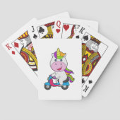 Unicorn Scooter Pokerkaarten (Achterkant)
