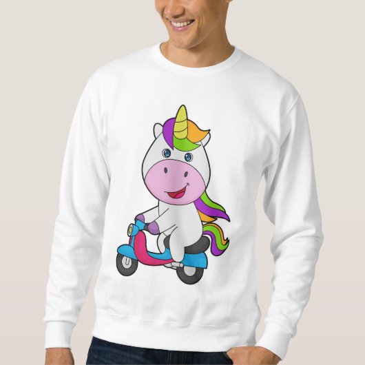 Unicorn Scooter Trui (Voorkant)