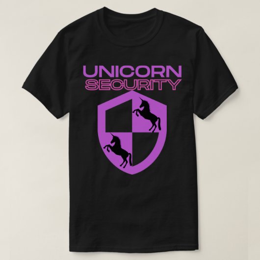 Unicorn security1 t-shirt (Design voorkant)