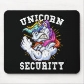 Unicorn Security - Manly Muscular Unicorn Lovers  Muismat (Voorkant)