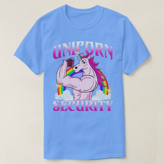 Unicorn Security T-shirt (Design voorkant)