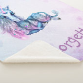 Unicorn Sherpa Blanket Sherpa Deken (3/4)