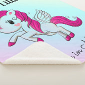 Unicorn Sherpa Deken (3/4)