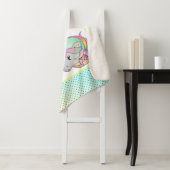 Unicorn Sherpa Deken (In situ)