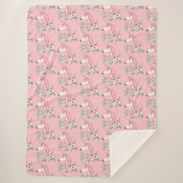 Unicorn Sherpa Deken