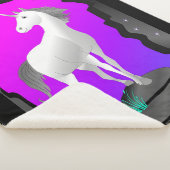 Unicorn Sherpa Deken (3/4)