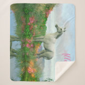 Unicorn Sherpa Deken (Voorkant)
