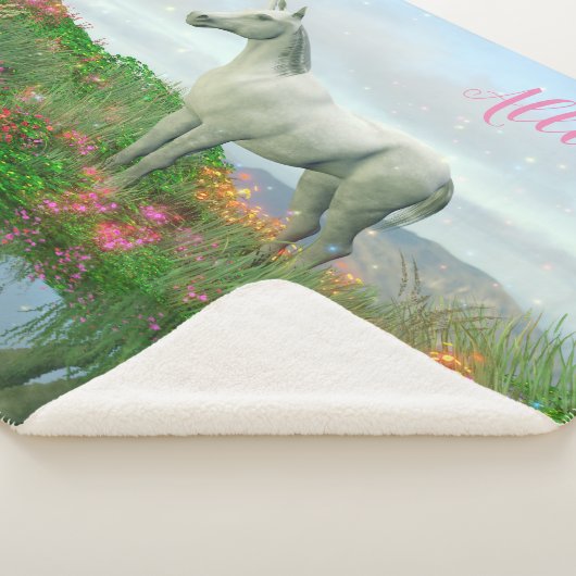 Unicorn Sherpa Deken (3/4)