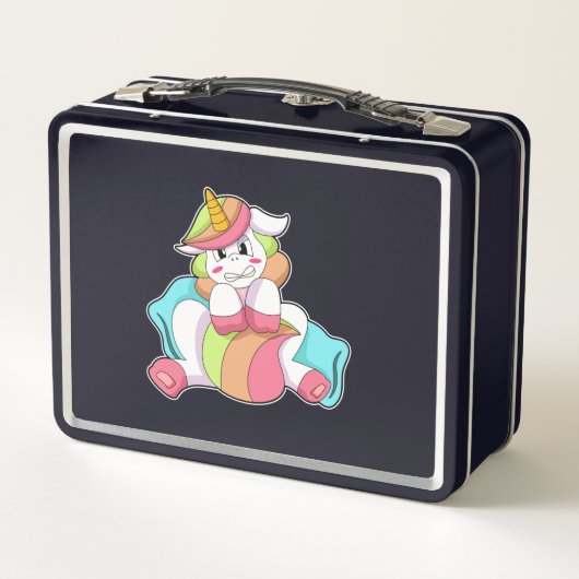Unicorn Shy met Pillow (Achterkant)