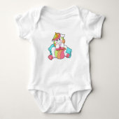 Unicorn Shy met Pillow Romper (Voorkant)