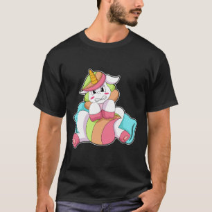Unicorn Shy met Pillow T-shirt
