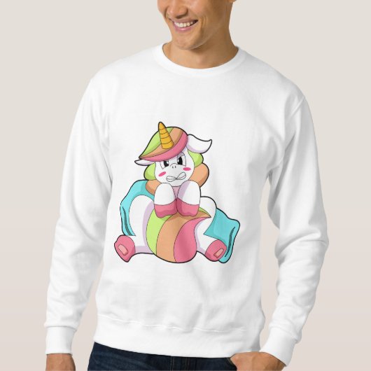 Unicorn Shy met Pillow Trui (Voorkant)