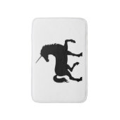 Unicorn Silhouette Badmat (Voorkant Verticaal)