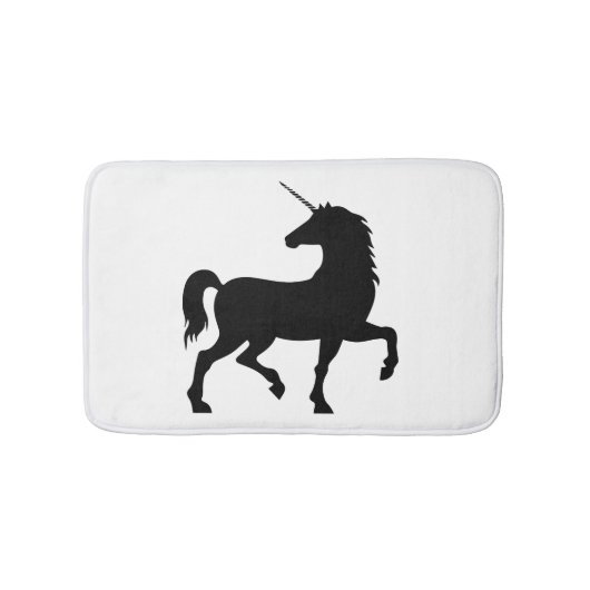 Unicorn Silhouette Badmat (Voorkant)