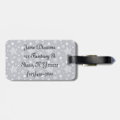 Unicorn Silhouette Bagagelabel (Achterkant horizontaal)