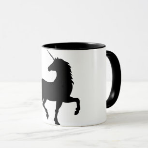 Unicorn Silhouette Fantasy Mok