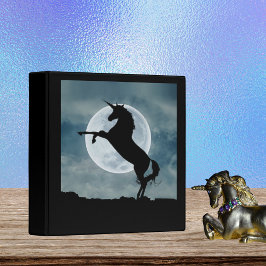 Unicorn Silhouette Full Moon Night Sky 1" Multomap