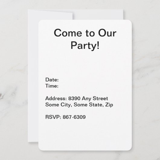 Unicorn Silhouette Full Moon Night Sky, ZKOA Kaart (Achterkant)