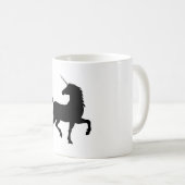 Unicorn Silhouette Koffiemok (Voorkant rechts)