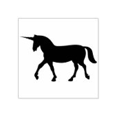 unicorn silhouette (kunstzegel) rubberstempel (Afrduk)