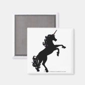Unicorn Silhouette Magneet (Voorkant / Achterkant)