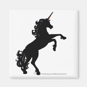 Unicorn Silhouette Magneet