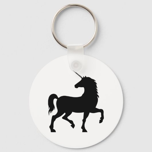Unicorn Silhouette Sleutelhanger (Voorkant)