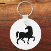Unicorn Silhouette Sleutelhanger (Voorkant)