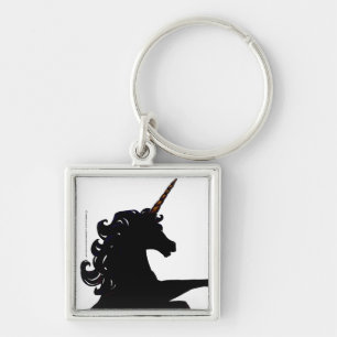 Unicorn Silhouette Sleutelhanger